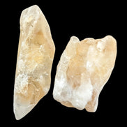 Citrine 2 crystals from Himalaya 7-9g in sunshine