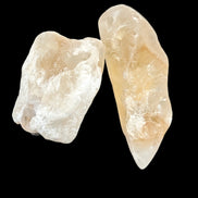 Citrine 2 crystals from Himalaya 7-9g in sunshine