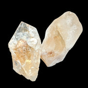 Citrine 2 crystals from Himalaya 7-9g in sunshine