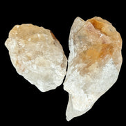 Citrine 2 crystals from Himalaya 7-9g in sunshine
