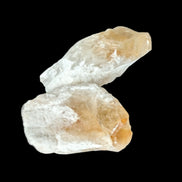 Citrine 2 crystals from Himalaya 7-9g in sunshine