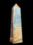 Golden with Blue Tigers Eye obelisk 290g