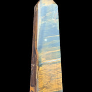 Golden with Blue Tigers Eye obelisk 290g