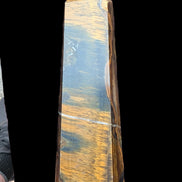 Golden with Blue Tigers Eye obelisk 290g