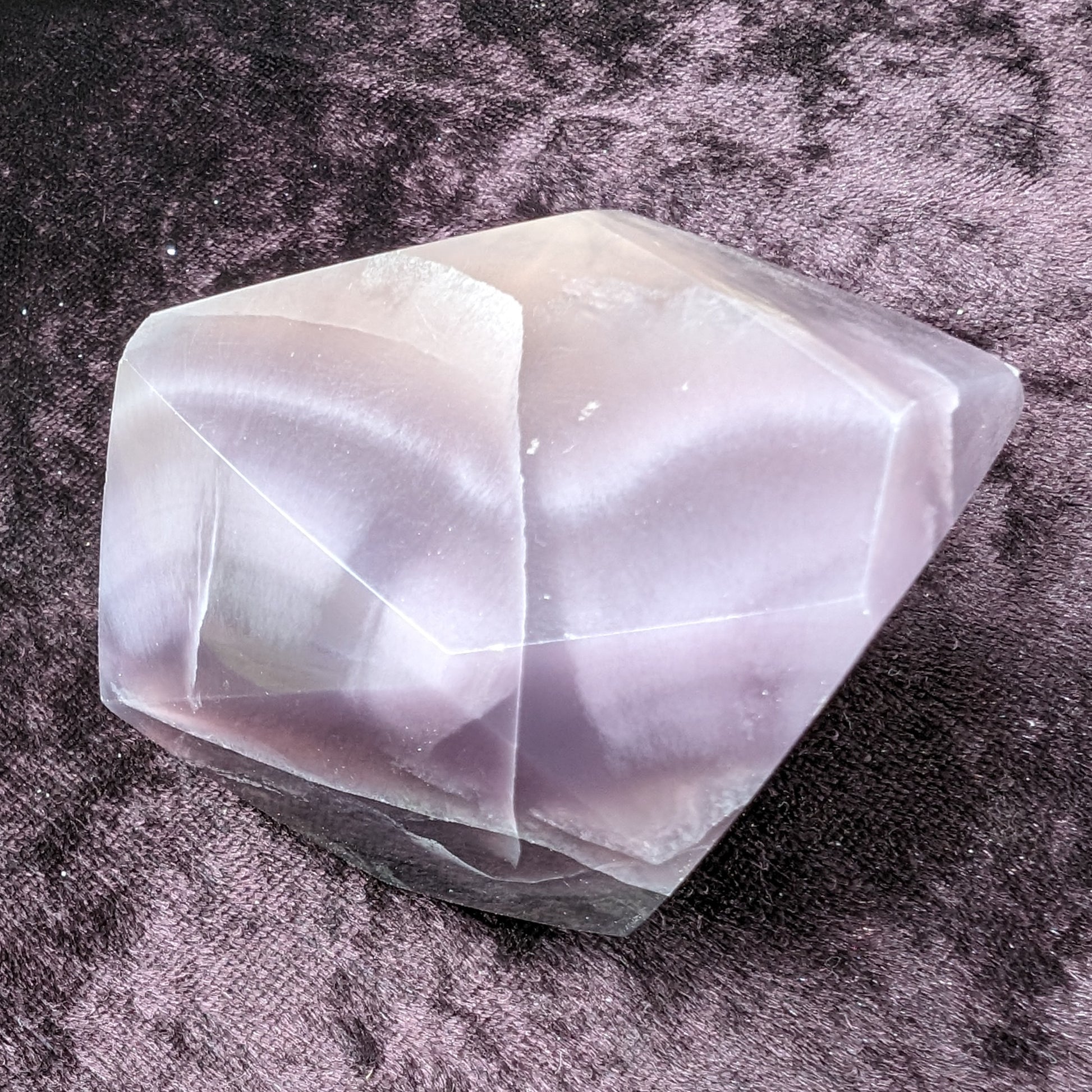 Purple Fluorite polygon 226g Rocks and Things