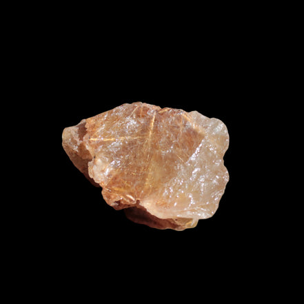 Golden Hair Rutile Quartz crystal 26g in sunlight - Rocks and Things Store