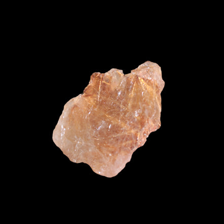 Golden Hair Rutile Quartz crystal 26g in sunlight - Rocks and Things Store
