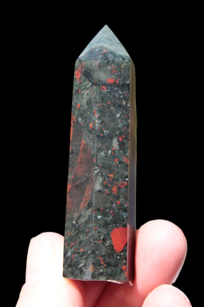 African Bloodstone wand 53g Rocks and Things