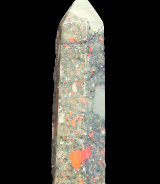African Bloodstone wand 53g in sunlight - Rocks and Things Store