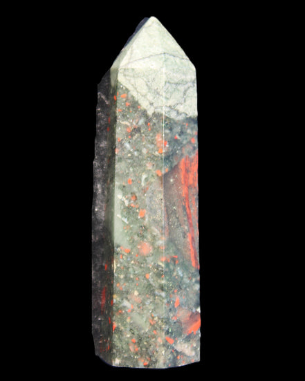 African Bloodstone wand 53g in sunlight - Rocks and Things Store