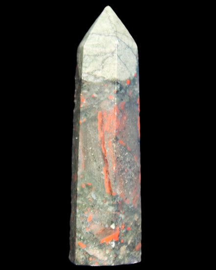 African Bloodstone wand 53g in sunlight - Rocks and Things Store
