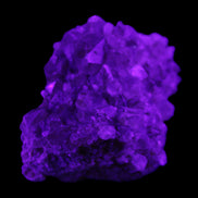 Super Seven Amethyst cluster 99g in UV light - Rocks and Things Store