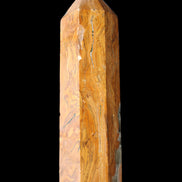 Afghan Jade Serpentine obelisk 764g in sunlight - Rocks and Things Store