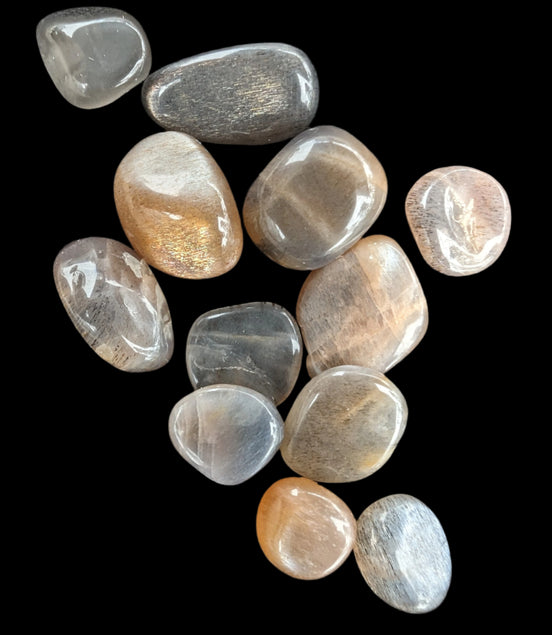 Golden Arusha Quartz 11 tumbled tiny stones 10-12g - Rocks and Things Store
