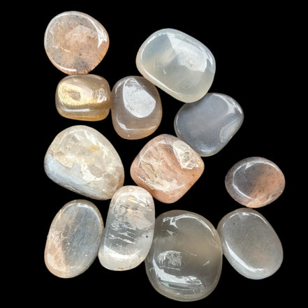 Golden Arusha Quartz 11 tumbled tiny stones 10-12g - Rocks and Things Store