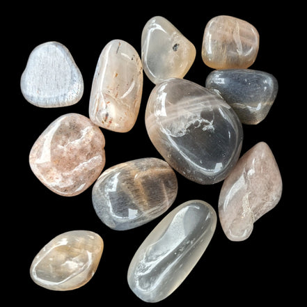 Golden Arusha Quartz 11 tumbled tiny stones 10-12g - Rocks and Things Store