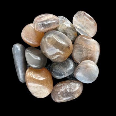 Golden Arusha Quartz 11 tumbled tiny stones 10-12g - Rocks and Things Store
