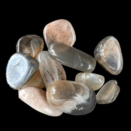 Golden Arusha Quartz 11 tumbled tiny stones 10-12g - Rocks and Things Store