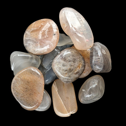Golden Arusha Quartz 11 tumbled tiny stones 10-12g - Rocks and Things Store