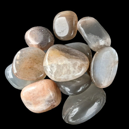 Golden Arusha Quartz 11 tumbled tiny stones 10-12g - Rocks and Things Store