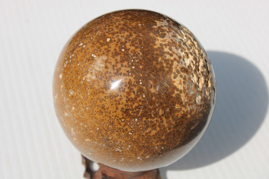 Ocean Jasper sphere 78mm 638g Rocks and Things