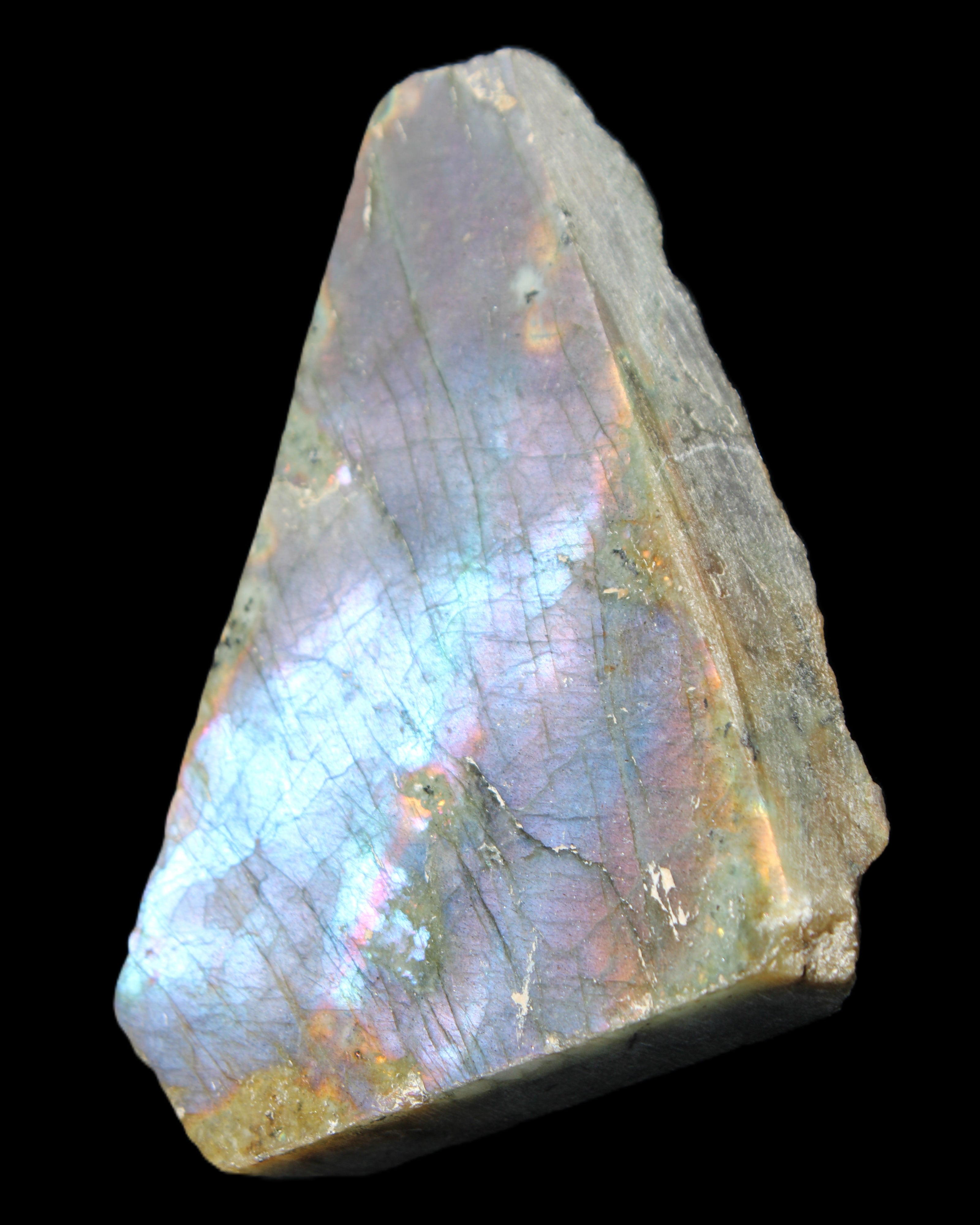 Purple Labradorite 353g in sunlight - Rocks and Things Store