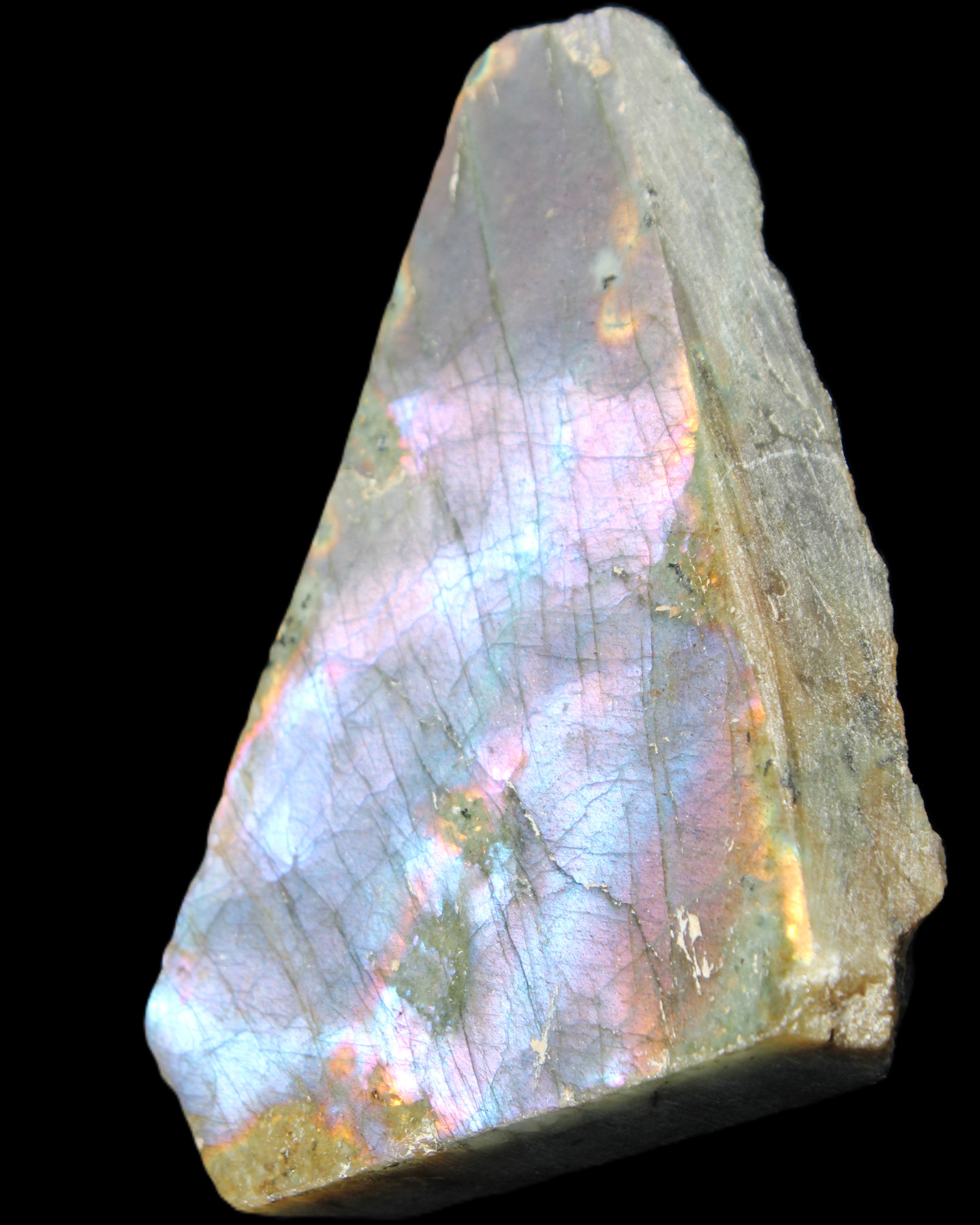 Purple Labradorite 353g in sunlight - Rocks and Things Store