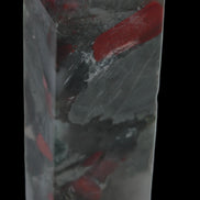 African Bloodstone obelisk 248g in sunshine - Rocks and Things Store