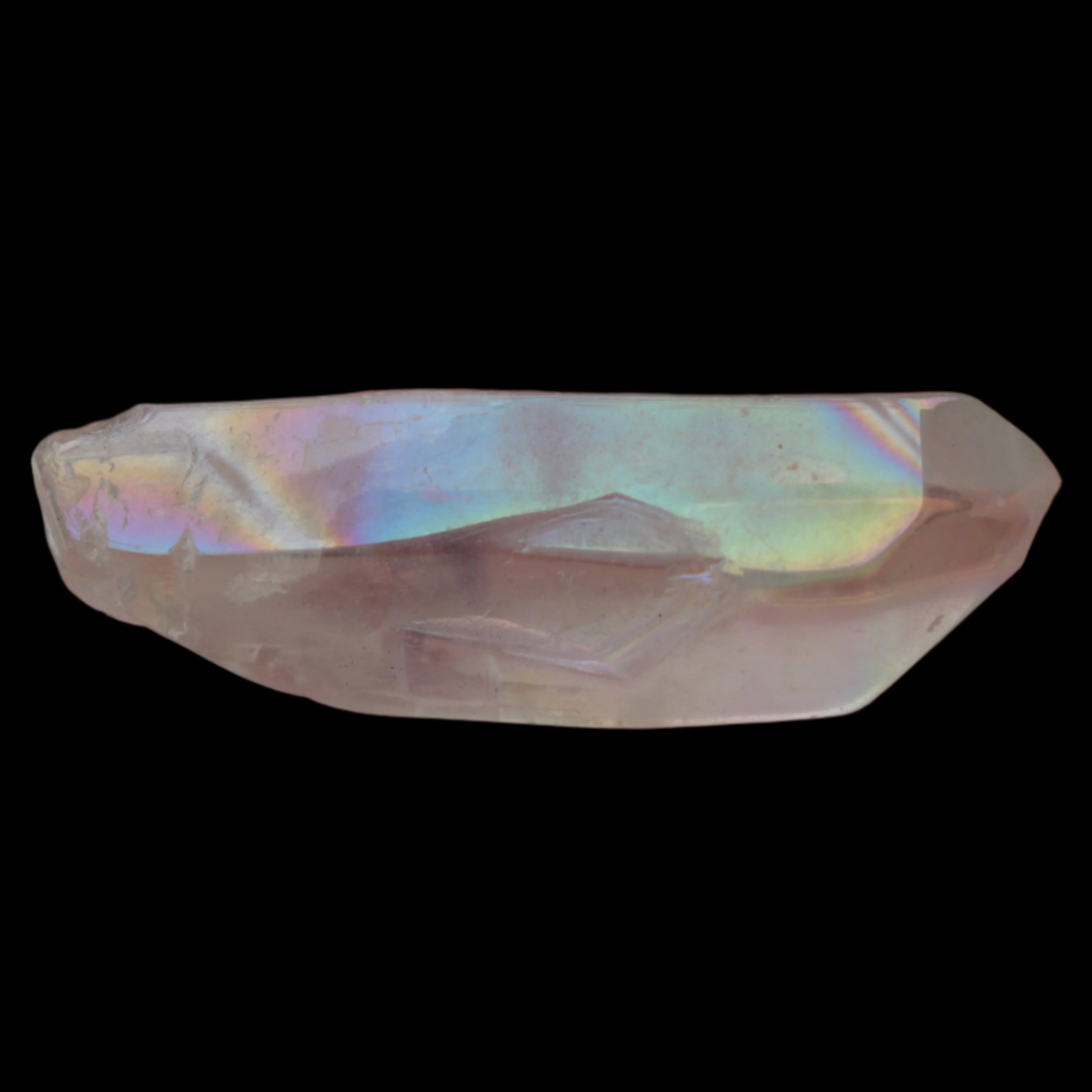 Aura Titanium electroplated Quartz crystals 7-10g - Rocks and Things Store
