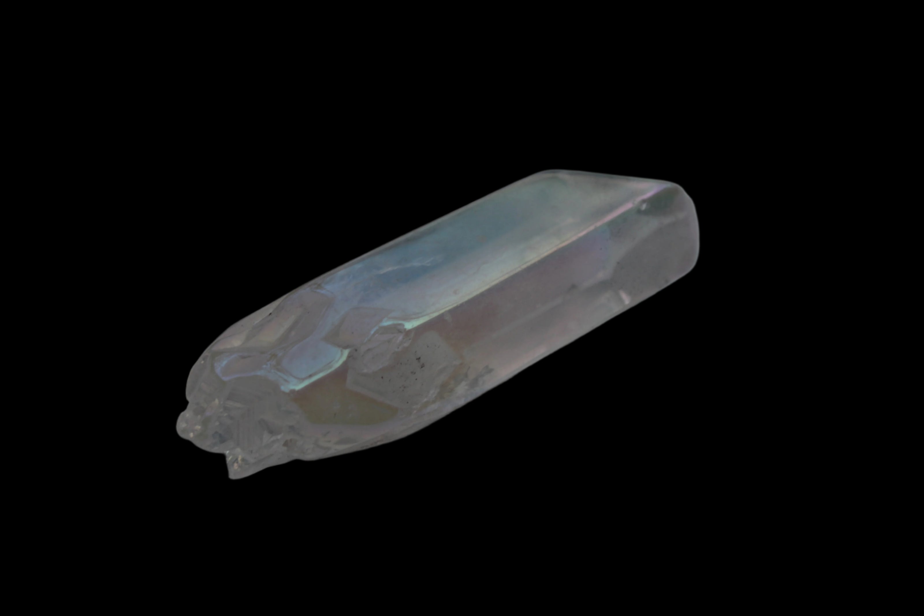 Aura Titanium electroplated Quartz crystals 7-10g - Rocks and Things Store