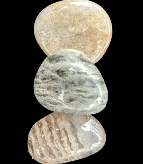 Phantom Quartz 3 polished crystals 9-11g - Rocks and Things Store