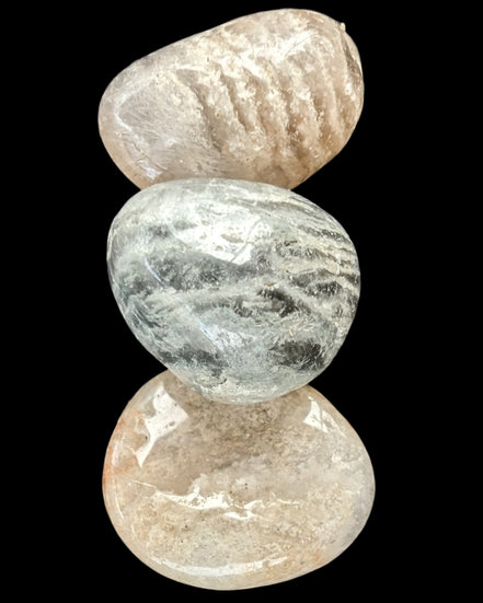 Phantom Quartz 3 polished crystals 9-11g - Rocks and Things Store