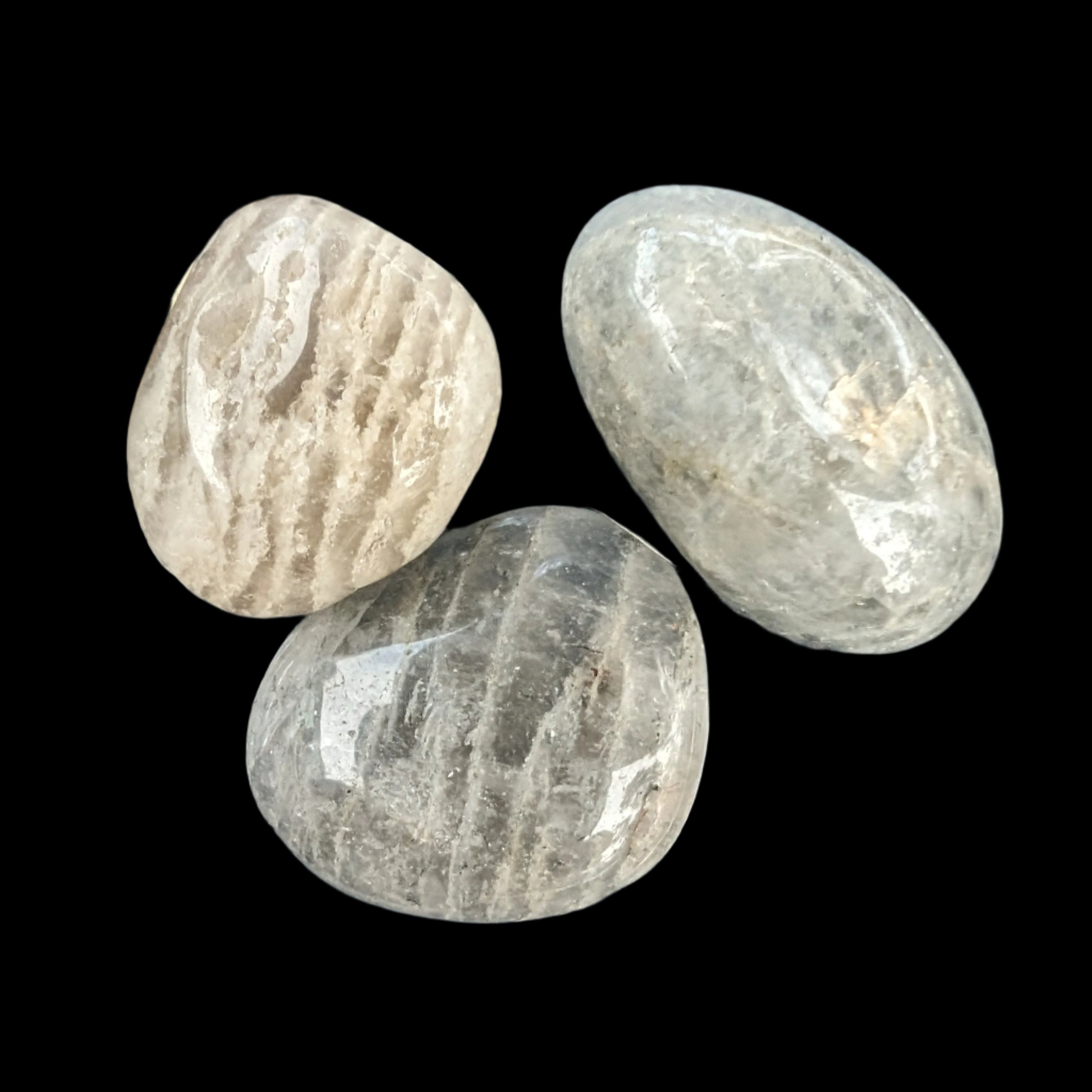 Phantom Quartz 3 polished crystals 9-11g - Rocks and Things Stores