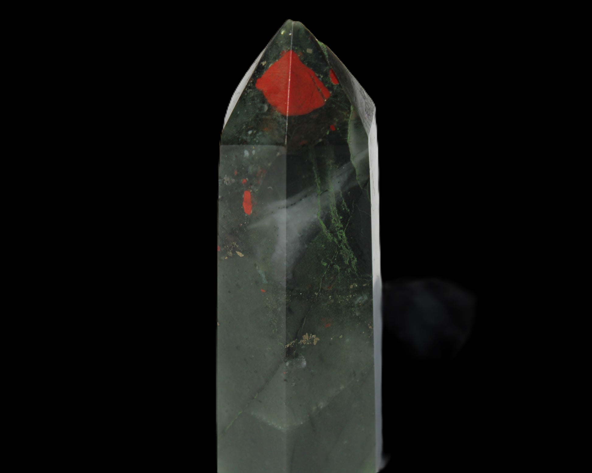 African Bloodstone wand 47g Rocks and Things