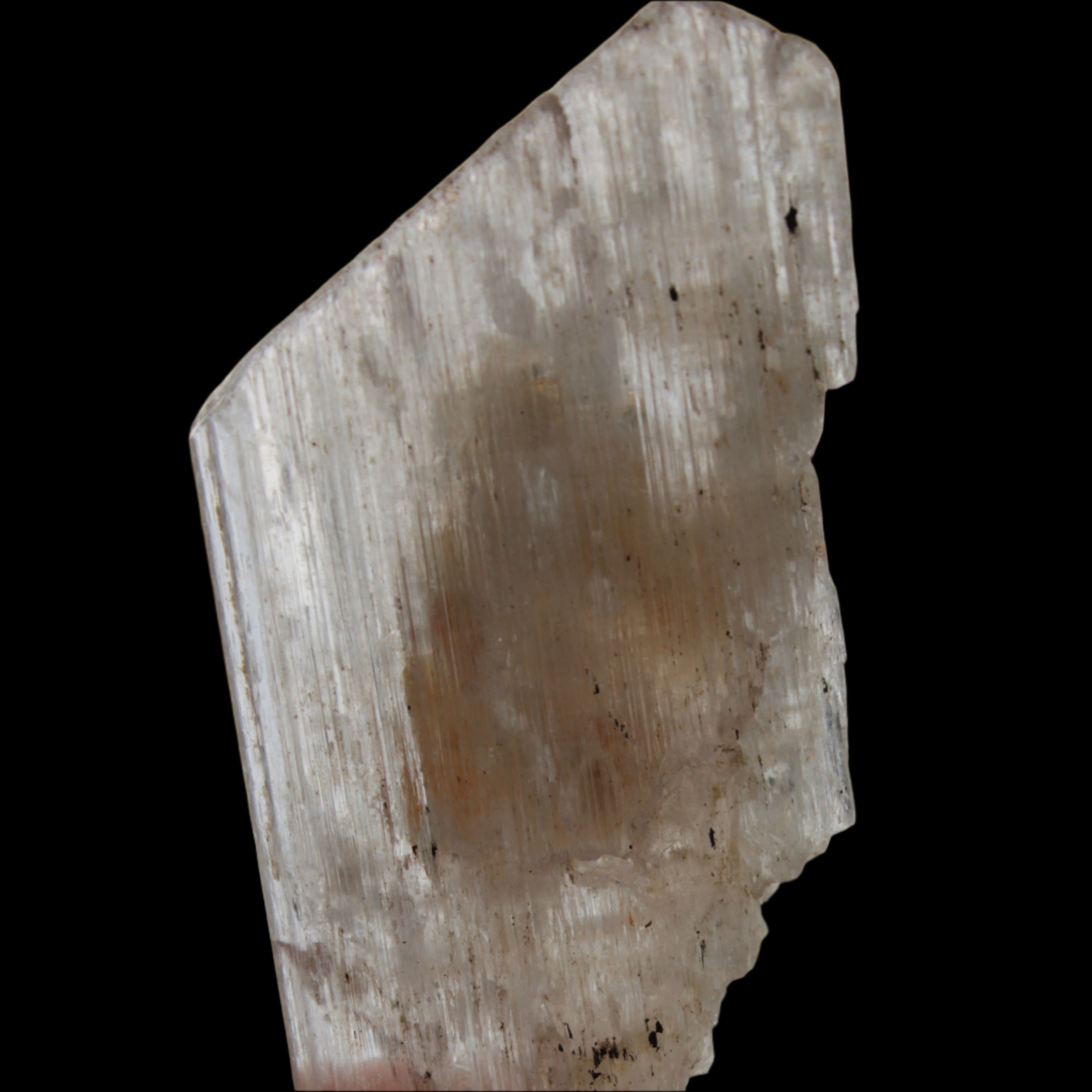 Yellow Kunzite crystal from Kunar, Afghanistan 47ct 9g in sunlight - Rocks and Thngs Store
