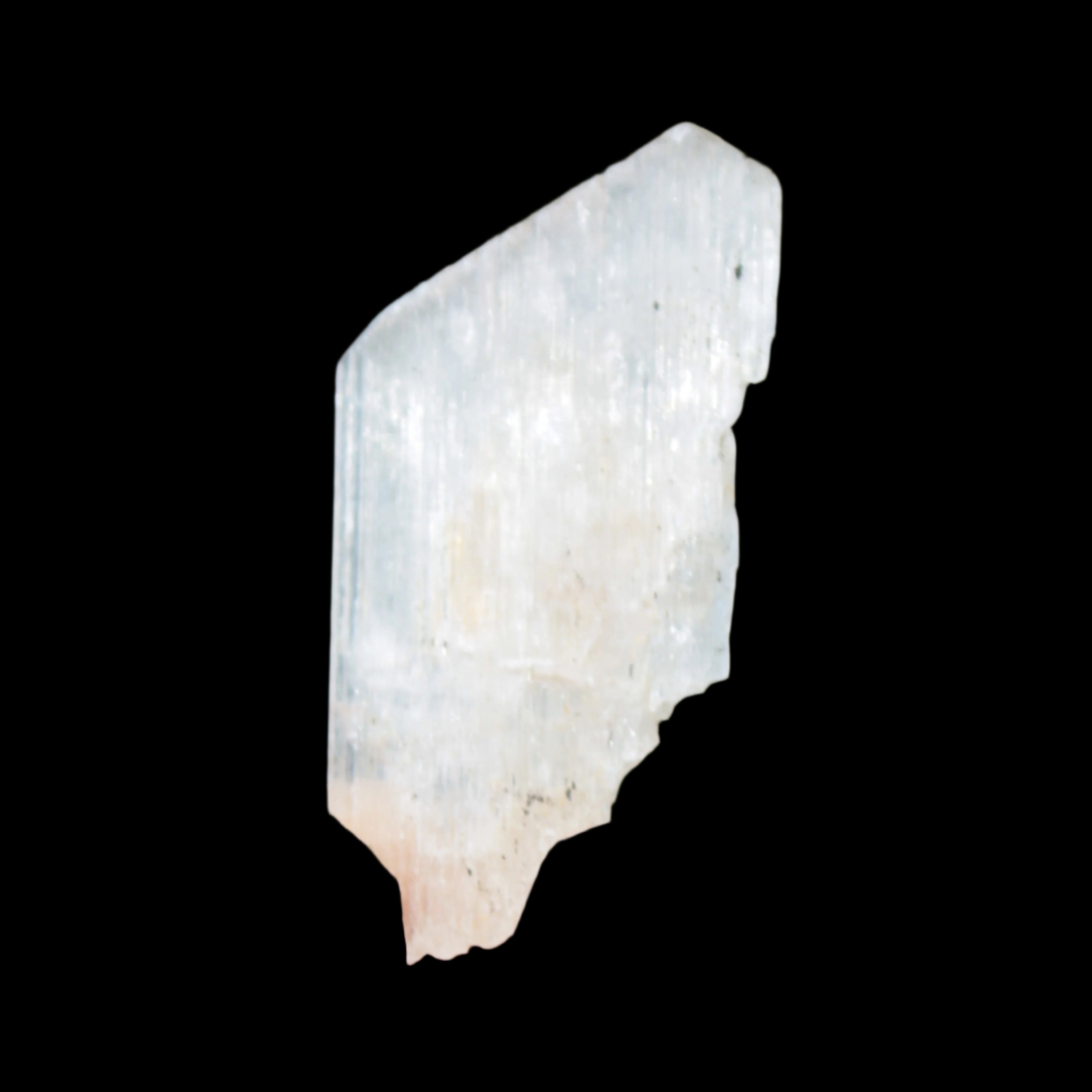 Yellow Kunzite crystal from Kunar, Afghanistan 47ct 9g in sunlight - Rocks and Thngs Store