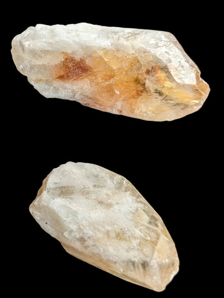 Citrine 2/3 crystals from Brazil 13-19g  in sunshine - Rocks and Things Store