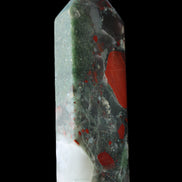 African Bloodstone obelisk 347g in sunlight - Rocks and Things Store