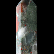 African Bloodstone obelisk 347g in sunlight - Rocks and Things Store