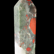 African Bloodstone obelisk 347g in sunlight - Rocks and Things Store
