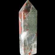 African Bloodstone obelisk 347g in sunlight - Rocks and Things Store
