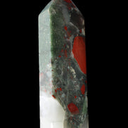 African Bloodstone obelisk 347g in sunlight - Rocks and Things Store