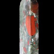 African Bloodstone obelisk 347g in sunlight - Rocks and Things Store