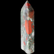 African Bloodstone obelisk 347g in sunlight - Rocks and Things Store