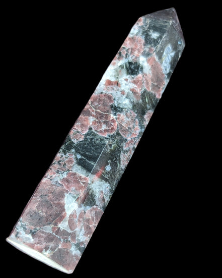 Garnet wand 99g in sunlight - Rocks and Things Store