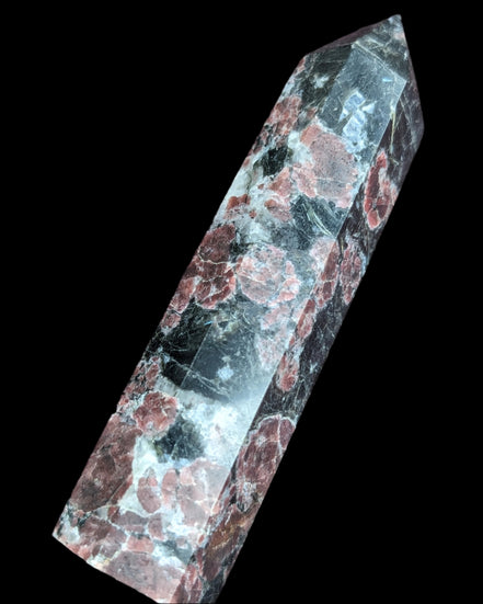 Garnet wand 99g in sunlight - Rocks and Things Store