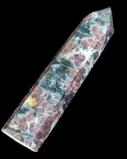 Garnet wand 99g in sunlight - Rocks and Things Store