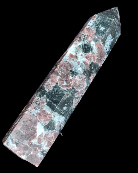 Garnet wand 99g in sunlight - Rocks and Things Store