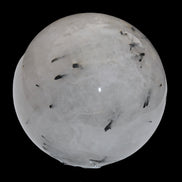 Tourmaline in Quartz sphere 86mm 894g in sunlight - Rocks and Things Store