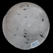 Tourmaline in Quartz sphere 86mm 894g in sunlight - Rocks and Things Store